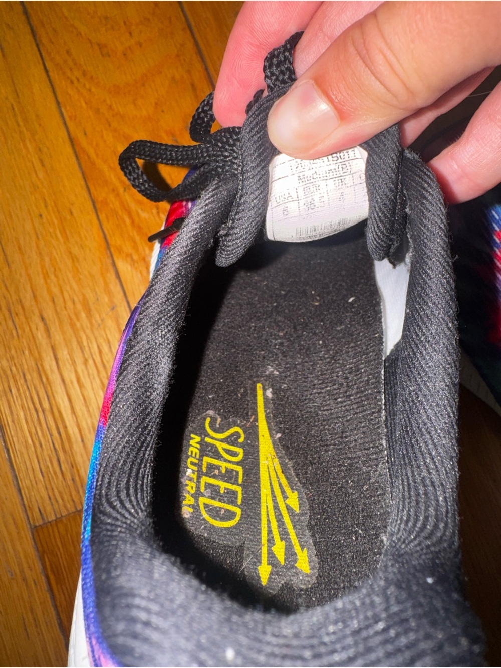 Brooks Launch 8 Tie Dye Multicolor Womens Running Shoes - Picture 5 of 7
